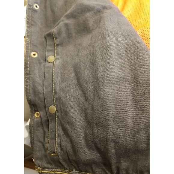 Skyline Wears Heavy Industrial Women's Denim Black Vest XL NWT               T35 - Picture 7 of 10